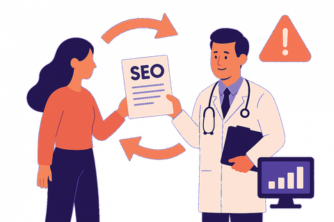 Смена SEO-подрядчика в медицине: как не потерять трафик и пациентов