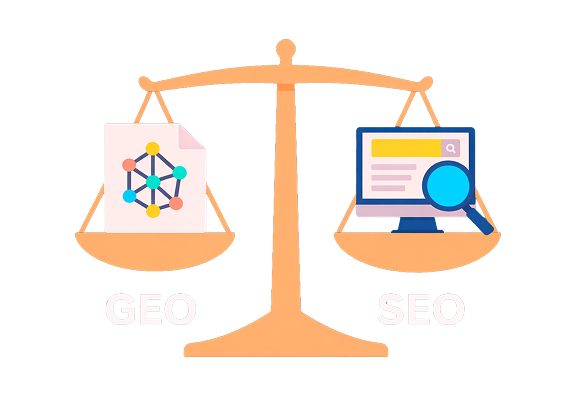 SEO и GEO (продвижение в нейросетях): в чем отличие и что выбрать клинике?